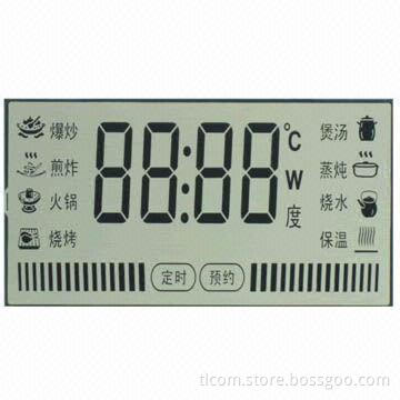 Induction LCD Display, Wide Operating Temperature, TN Positive Mode